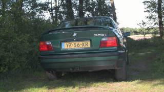 BMW 325i E36 Straight Pipes Revving EXTREMELY LOUD [upl. by Tat919]