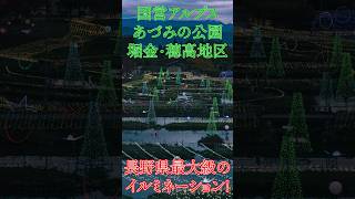 【ナガトリ】国営アルプスあづみの公園で長野県最大級のイルミネーション！ 長野県 安曇野市 国営アルプスあづみの公園 イルミネーション 光輝く機関車の旅 [upl. by Brownson]