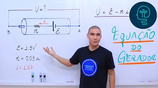 Física Elétrica  Geradores Elétricos  Você conhece a equação do gerador [upl. by Valentine]