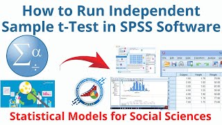 How to Run and Interpret the Independent Sample tTest in SPSS Software [upl. by Shantha]