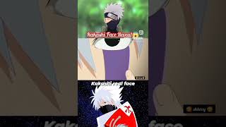 KAKASHI Face Reveal 💀😱 [upl. by Noyr]