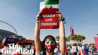 Iranian fans torn on team refusal to sing national anthem at World Cup Its not enough [upl. by Nahshun]