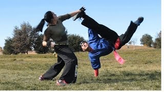 Awesome Capoeira Girl Fight Scene [upl. by Cleveland]