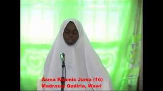 Mashindano ya Quran Pemba 2012  Tartil Juzu 10 wanawake  2 [upl. by Dasya240]