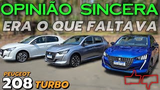 Novo Peugeot 208 10 TURBO  É bom MESMO Preço equipamentos desempenho consumo VALE A PENA [upl. by Oicnaneb]