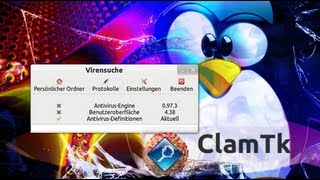 Linux  Virenscanner quotClamTKquot [upl. by Albemarle440]