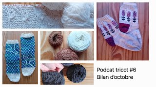 Podcast tricot 6  Bilan doctobre [upl. by Peggie]