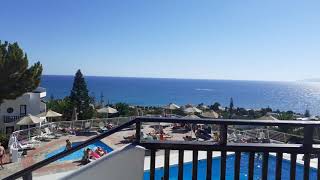 Greece Crete Hotel Hersonissos Village seaview [upl. by Aerb]