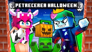 Petrecere de HALLOWEEN cu FAMILIA MEA pe Minecraft [upl. by Merv]