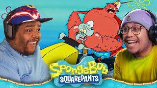 SpongeBob Season 9 Episode 13 amp 14 GROUP REACTION [upl. by Stan910]