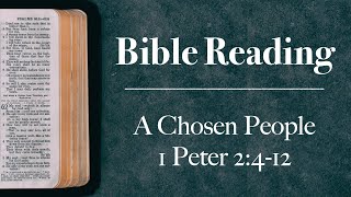 Sermon 13th October 2024  A Chosen People  1 Peter 2 412 [upl. by Yllib]