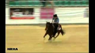 NRHA European Futurity 2011 Finals  Bernard Fonck on Big Sky Whizard  2275 [upl. by Becket]