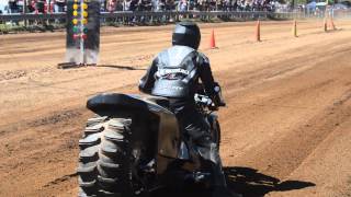 Top Fuel Motorcycle Dirt Drag Racing [upl. by Ayikan]