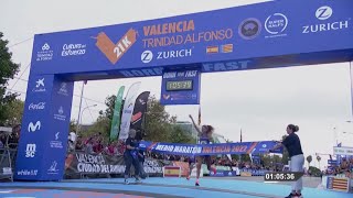 Retransmisión del Medio Maratón Valencia Trinidad Alfonso Zurich 2022 [upl. by Marice]