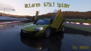 McLaren 675LT Spider By MNBA  Release Trailer  Assetto Corsa [upl. by Ashli]