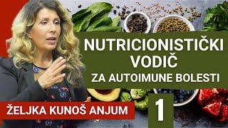 Nutricionistički vodič za autoimune bolesti  1 dio  mr nutricionizma Željka Kunoš Anjum [upl. by Chrisman489]