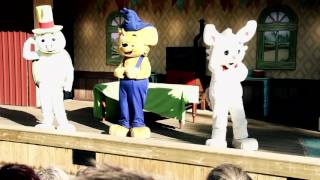 Bamse Kolmården teater  Tårttjuven och tårtkalas  Föreställning [upl. by Wistrup620]