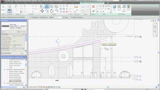 Ceiling of a Curved Roof Part 1 As Part of a Roof and an Offset Ceiling [upl. by Oivalf]