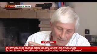 Carmine Schiavone a SkyTG24 quotPentito di essermi pentitoquot [upl. by Nelrah]