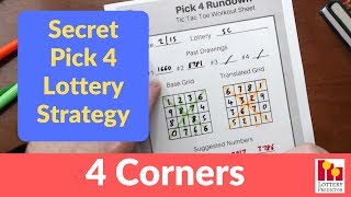 Secret Lottery Strategy To Win Pick 4 [upl. by Ehr52]