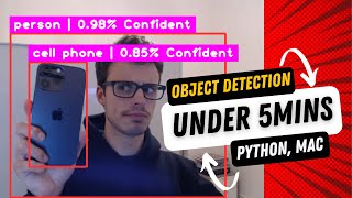 How to Make an Object Detection Program in Under 5 Minutes  Using YoloV10 and Python on MacOS [upl. by Denice]