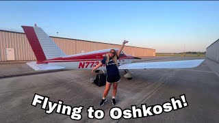 Flying to Oshkosh [upl. by Atilemrac]