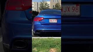 Audi RS5 Capristo Exhaust LOUD [upl. by Araes893]