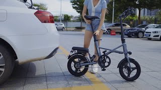 Foldable Electric Bike X1 25kmh 250W 36V 78Ah Lithium Battery [upl. by Yrdua]