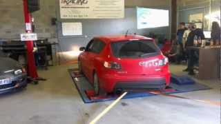 Mazda 3 MPS Dyno run ITSRacing [upl. by Suoicul]