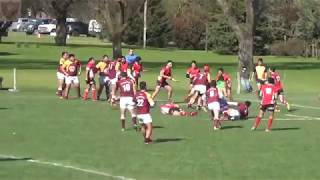 Santa Rosa Rugby vs Los Miuras Junín  Segundo Tiempo [upl. by Laith]