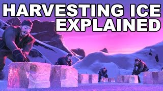 Frozens Ice Harvesting Scene Explained [upl. by Bohner]