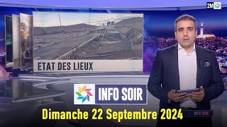 Info soir  Dimanche 22 Septembre 2024 [upl. by Nothgiel]