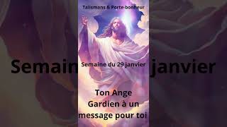 Message de ton Ange gardien pour la semaine du 29 janvier angegardien messagedivin [upl. by Odlaw]