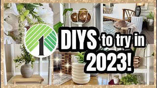 20 DIY HOME DECOR IDEAS TO TRY in 2023 USING DOLLAR TREE SUPPLIES [upl. by Dubois]