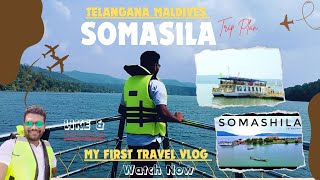 Somasila to Srisailam Boat Trip l🚢 Solo Traveller Vasu l Telangana Maldives [upl. by Blondelle450]