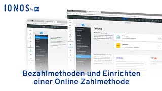 Wie richte ich eine OnlineZahlungsmethode ein  IONOS [upl. by Oriana]