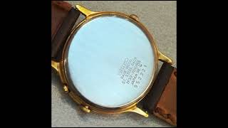 Vintage The legendary Moonphase Calendar Seiko Watch 80s [upl. by Robinia170]