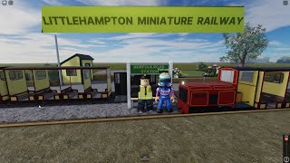 Roblox LittleHampton Railway Feat Light Train [upl. by Ridglee]