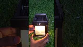 GIGAWATTS Solar Wall Lights Outdoor Motion Sensor [upl. by Jochebed]