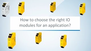 Flexi Soft Tutorial How to choose the right IO modules  SICK AG [upl. by Auof176]