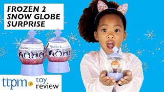 Disney Frozen 2 Snow Globe Surprise from Basic Fun [upl. by Jordanson]