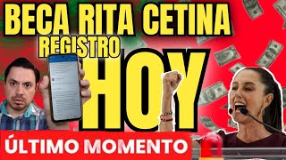 BECA RITA CETINA ¿COMO REGISTRAR A TUS HIJOS PASO A PASO AQUI🤑1900  700 PESOS ADICIONALES🤩 [upl. by Ydnab794]