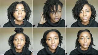 Mes 6 idées coiffures simples sur Twist Out [upl. by Canter775]