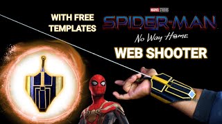 Functional web shooter  How to make Spiderman no way home web shooter  Spiderman web shooter diy [upl. by Tuckie]