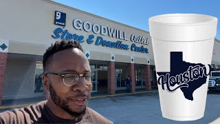 Goodwill Bins Outlet Thrift Store Southeast Houston Texas [upl. by Ahsyat]