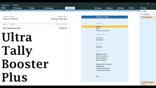 Ultra Tally Booster Plus with 90 premium features  Ultra Tally Booster Plus 2024 [upl. by Sabino]
