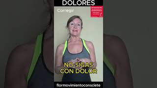 NO SIGAS CON DOLOR DONT CONTINUE WITH PAIN piernas cuello hombros cervical lumbar masde50 [upl. by Jerrome]