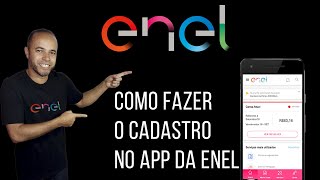 Enel Como se Cadastrar Para Usar o Aplicativo [upl. by Constantin]