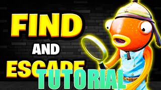 Find And Escape Fortnite Tutorial [upl. by Paulette]