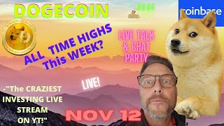 👽LIVE👽 DOGECOIN SPIKE  LIVEstream Bonanza Crypto GoneWild [upl. by Elrebmik]